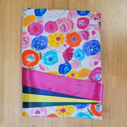 Ribbon Skirt Kits - Summer Flowers - Pink