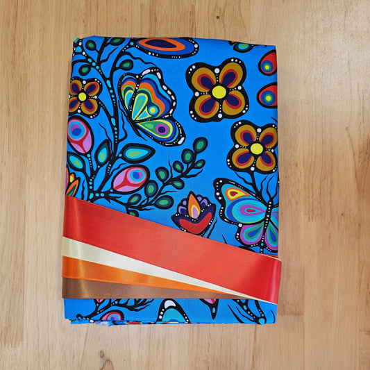 Ribbon Skirt Kits - Large Butterflies - Blue