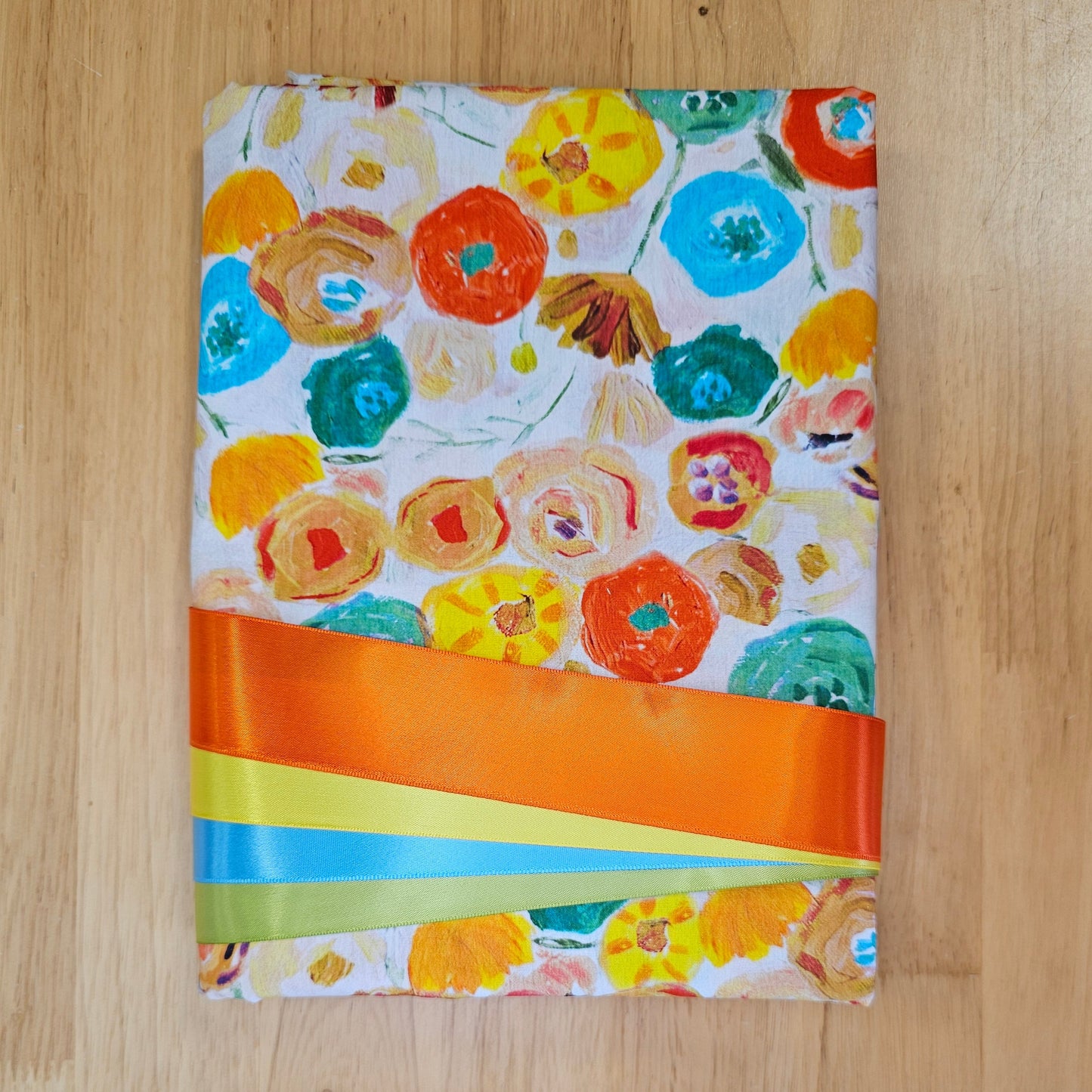 Ribbon Skirt Kits - Summer Flowers - Orange