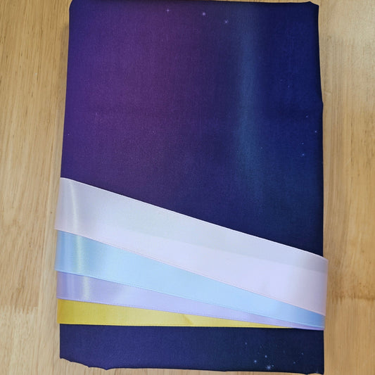 Ribbon Skirt Kits - Northern Lights Stars