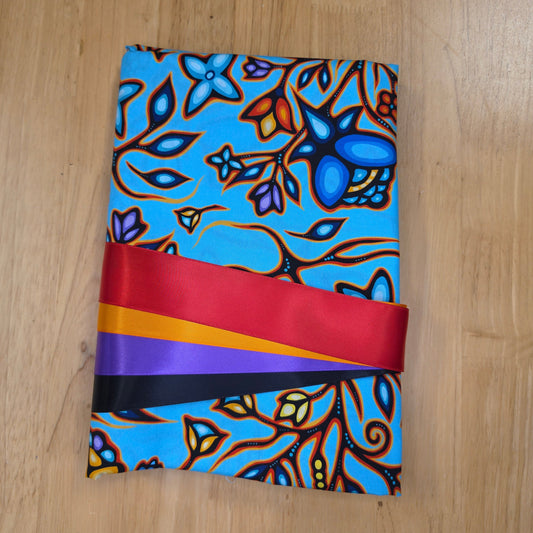 Ribbon Skirt Kits - Large Floral - Blue