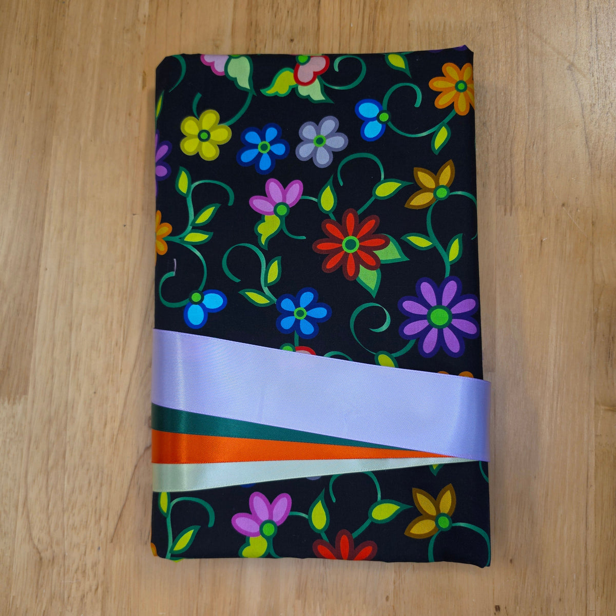 Ribbon Skirt Kits - CO Floral - Black