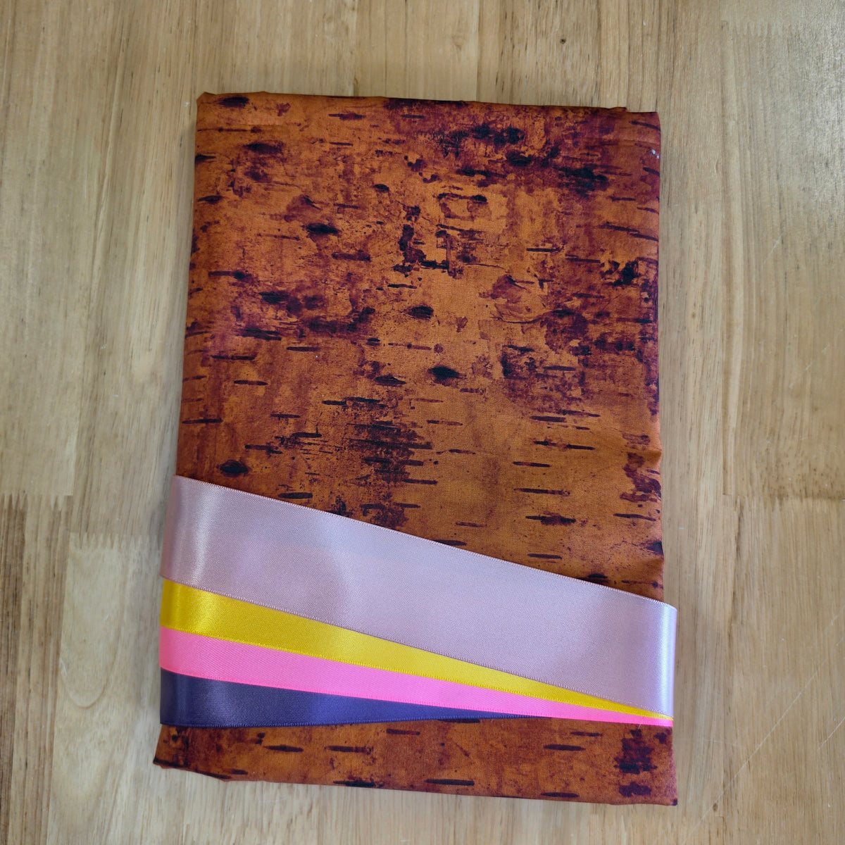 Ribbon Skirt Kits - Birch Bark - Rust - 113