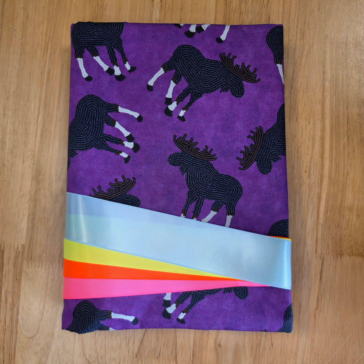 Ribbon Skirt Kits - Moose - Purple - 135