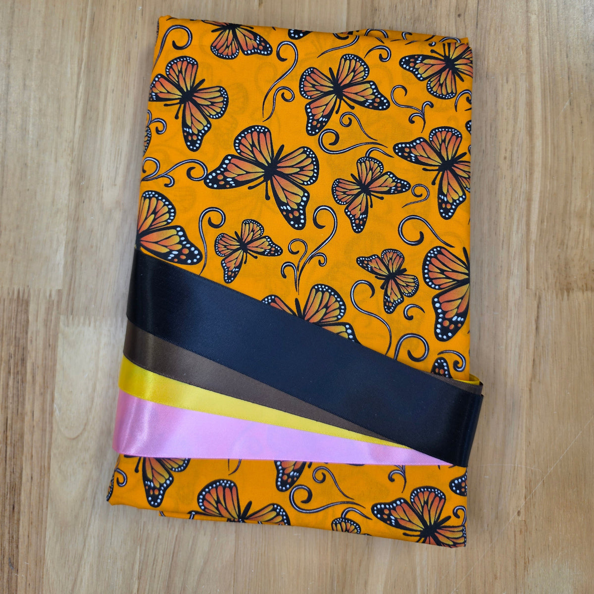 Ribbon Skirt Kits - Butterflies - Orange - 115
