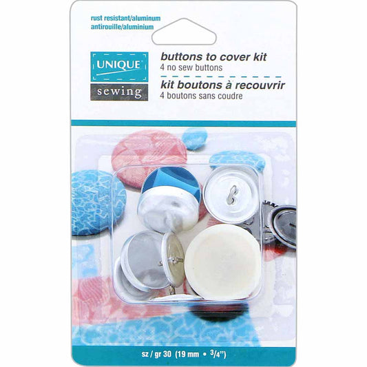 Buttons to Cover Kit - 19mm