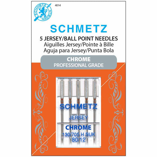 Schmetz Chrome Jersey/Ball Point Needles