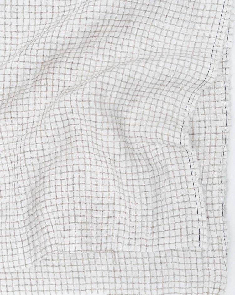 Bella Check - Ivory