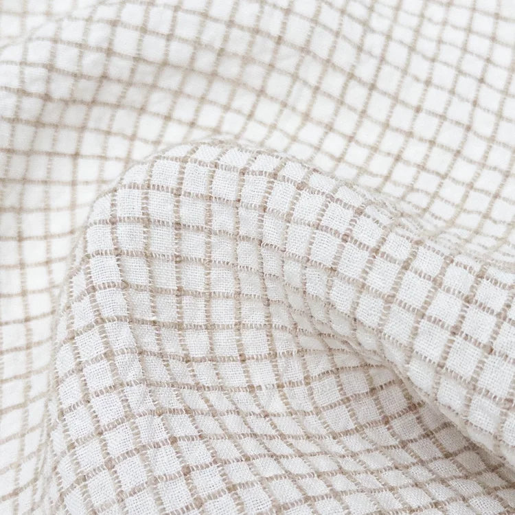 Bella Check - Ivory