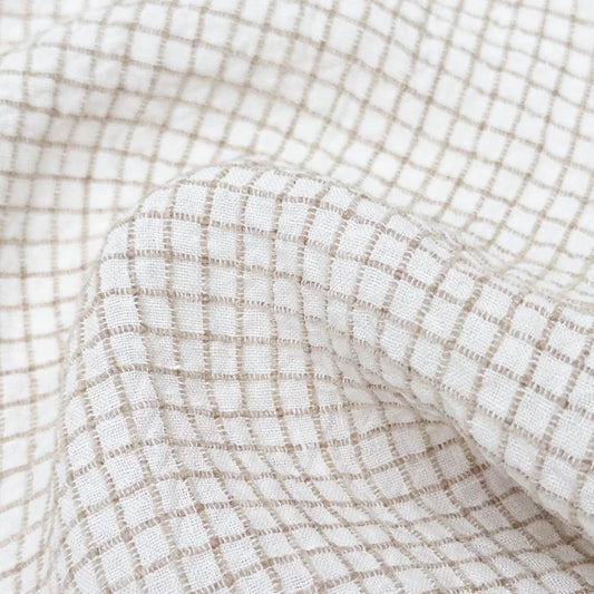 Bella Check - Ivory