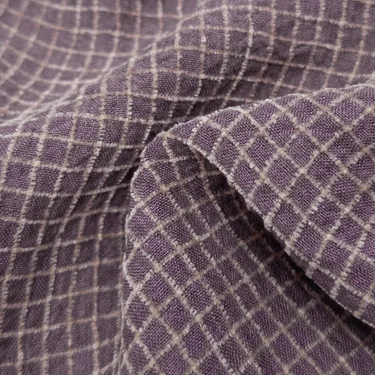 Bella Check - Plum