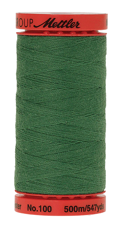 Evergreen Thread Color Mettler Thread - Bright Evergreen - 500m – Lilax Studio