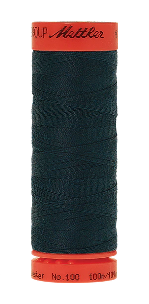 Mettler Thread - Dark Greenish Blue #0763