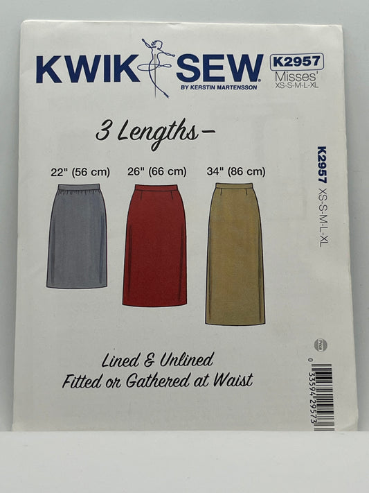K2957 - Misses Skirts