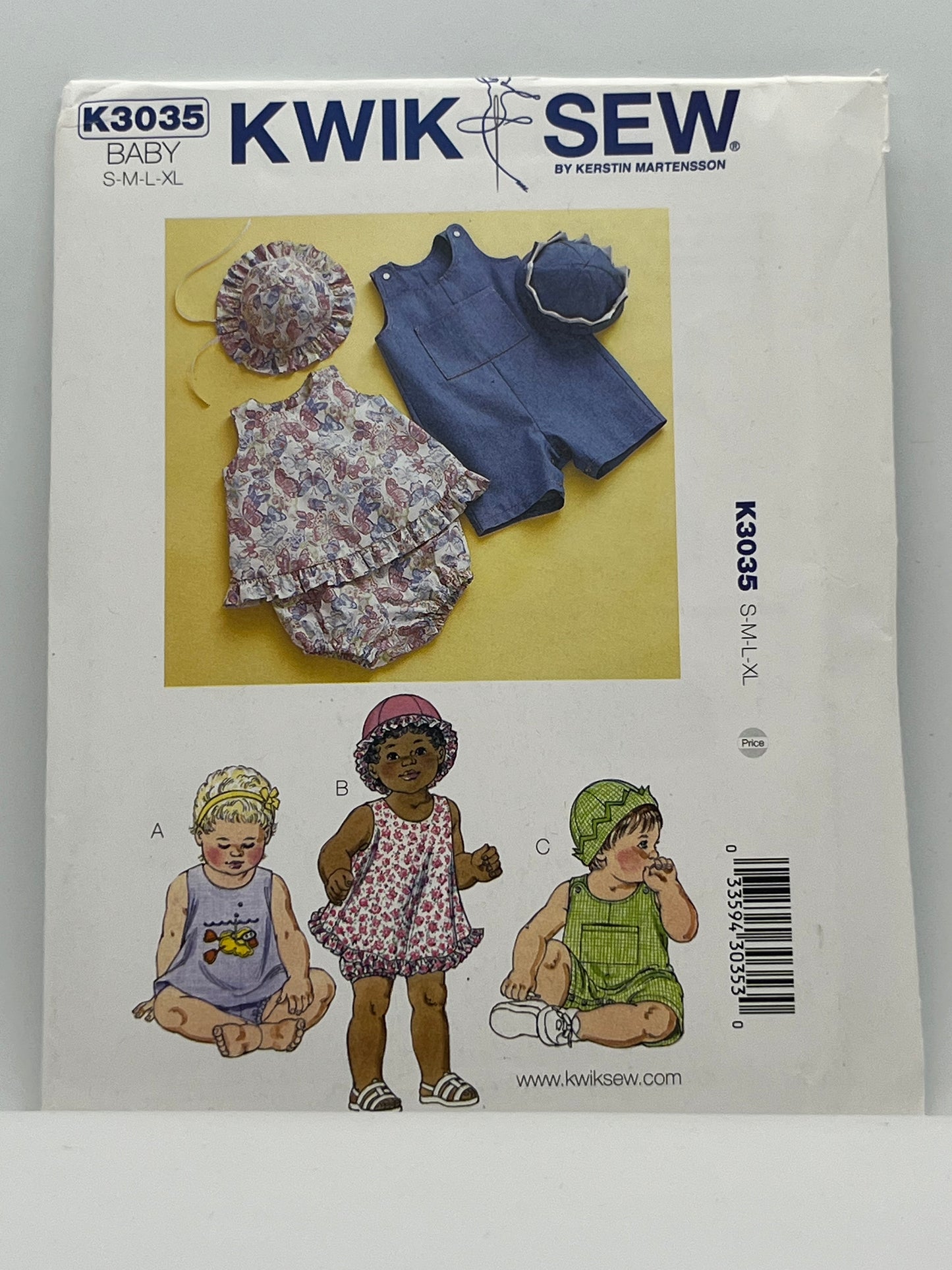 K3035 - Baby Sundress & Summer Outfit Set