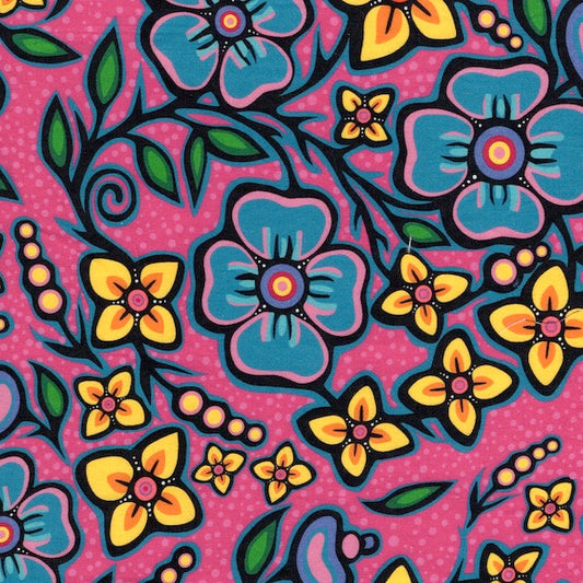 Jackie Traverse Ojibway Florals - Rose