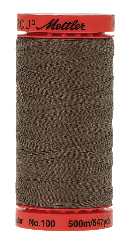 Mettler Thread - Medium Brown - 500m – Lilax Studio