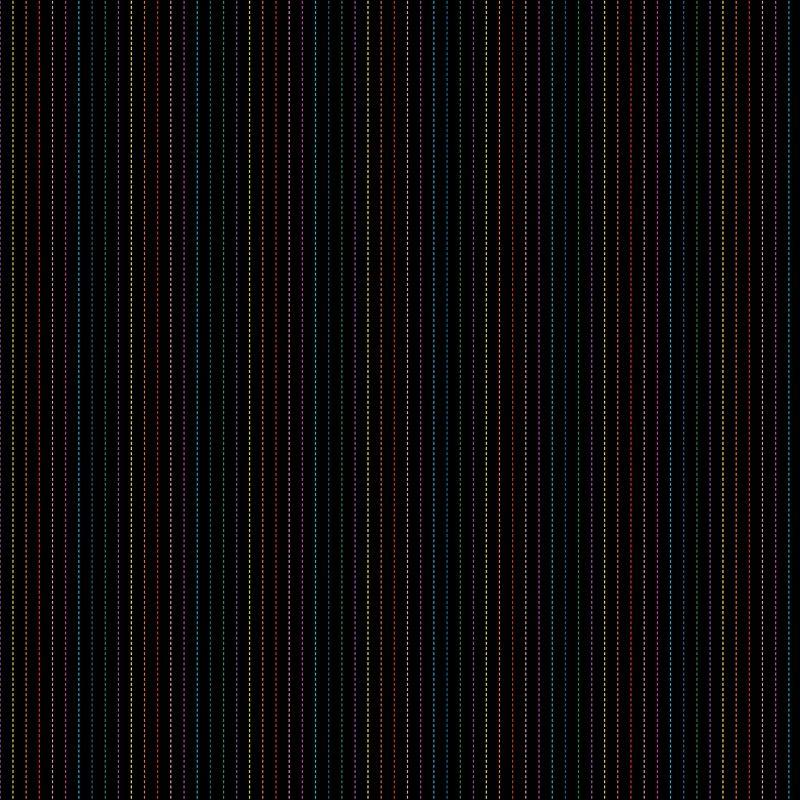 Dusk Stripe - Black Rainbow