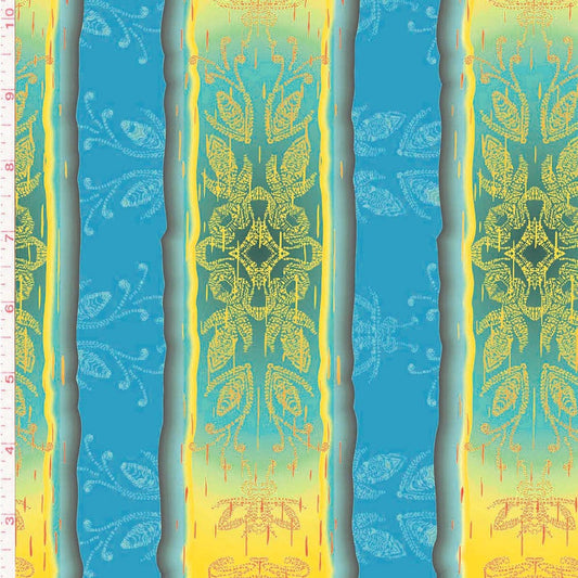 PB - Birch Bark Bitting - Turq. - Remnant