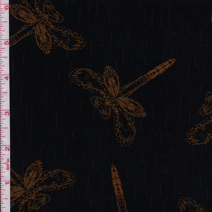 Pat Bruderer Birch Bark Biting - Dragonfly - Black