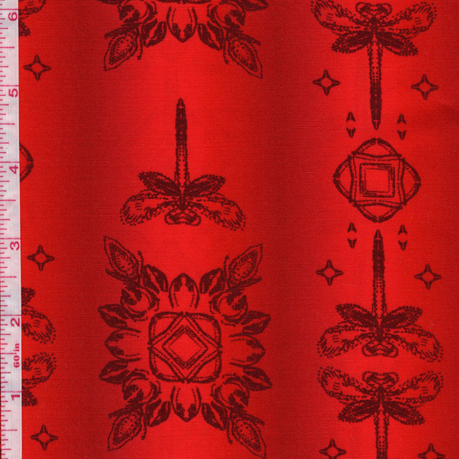 Pat Bruderer Birch Bark Biting - Dragonfly - Red