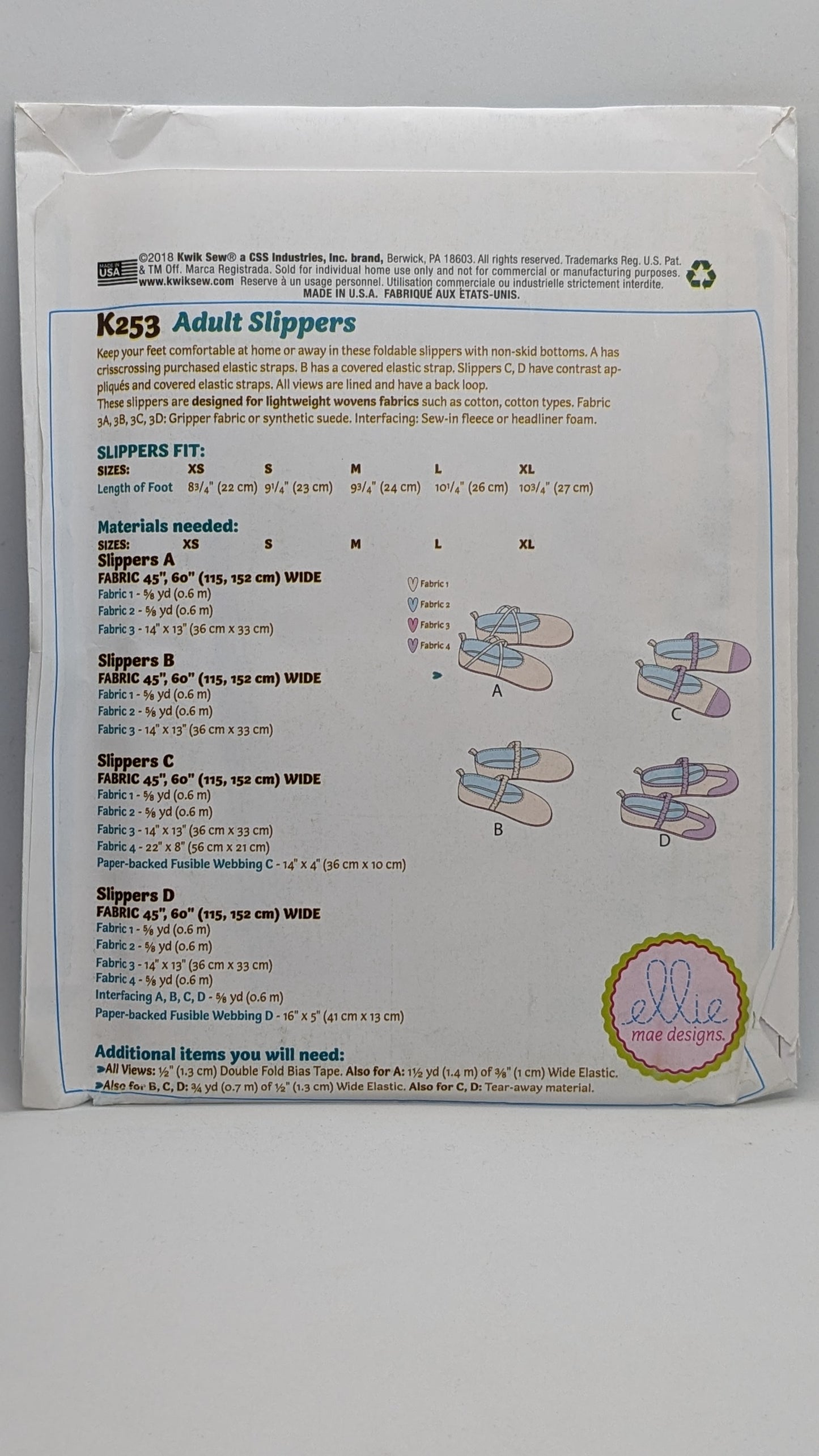 K0253 - Adult Slippers