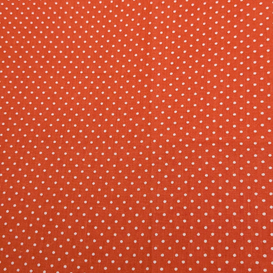 Mini Poka-Dot - Orange- Remnant