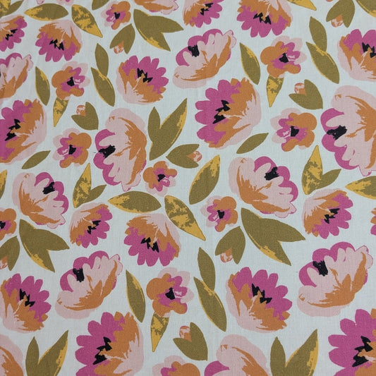 Floral - White - Remnant