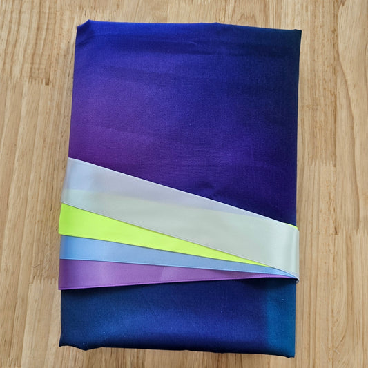 Ribbon Skirt Kit - Northern Lights - Indigo