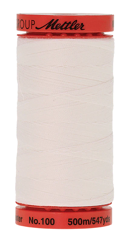 Mettler Thread - White - 500m