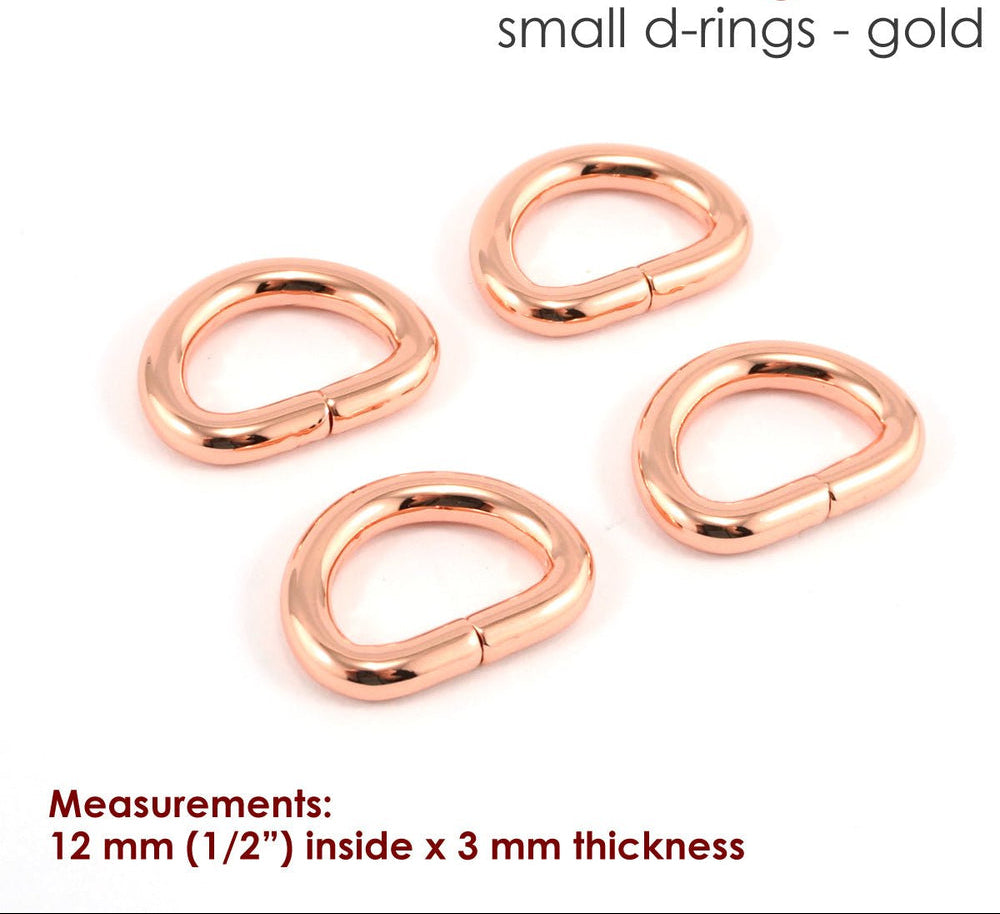 Metal D-Rings - Assorted Sizes
