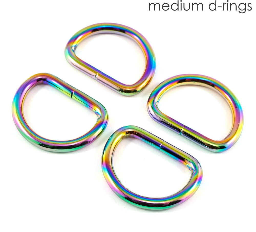 Metal D-Rings - Assorted Sizes