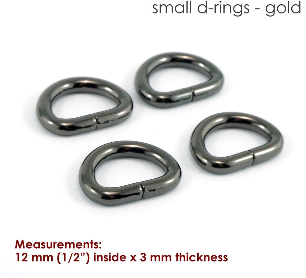 Metal D-Rings - Assorted Sizes