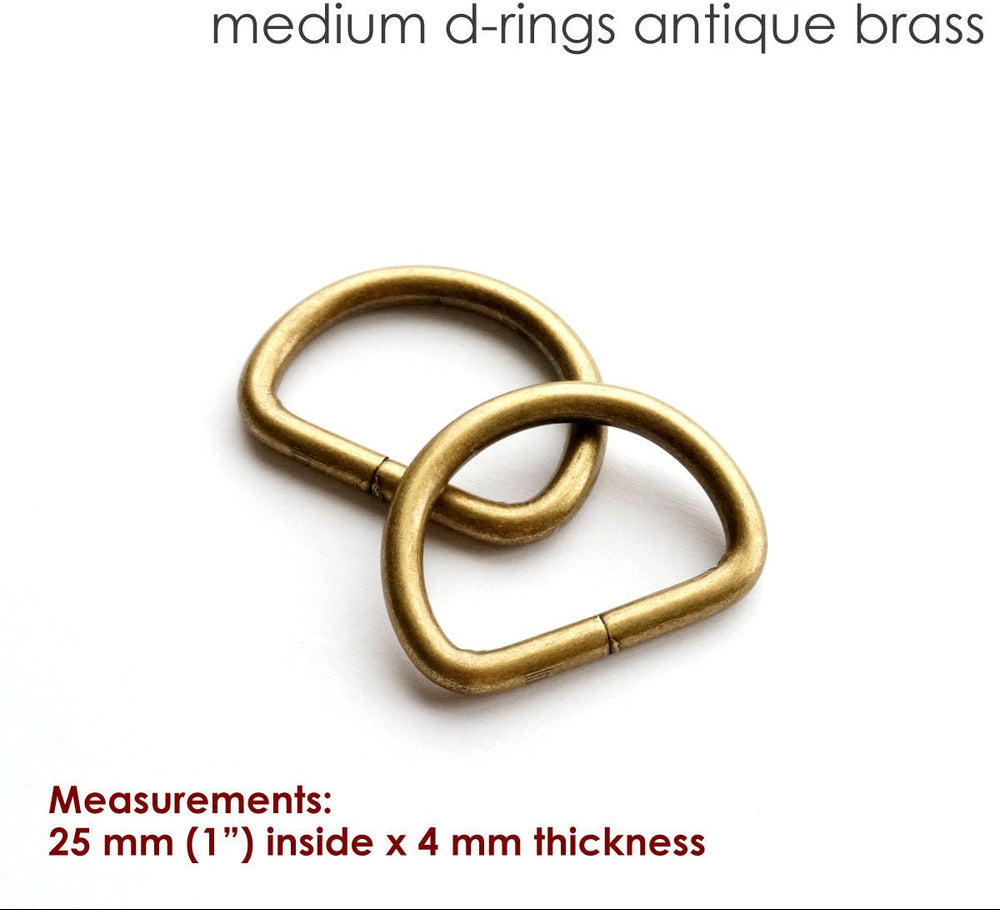 Metal D-Rings - Assorted Sizes