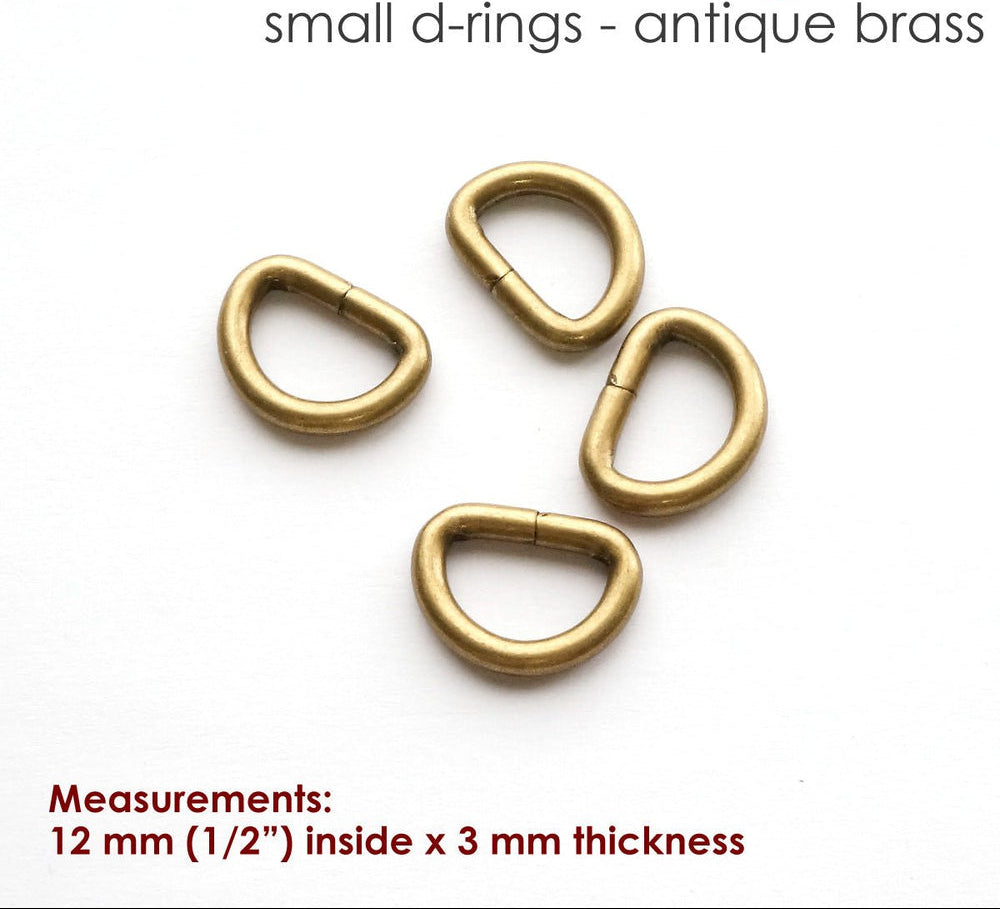 Metal D-Rings - Assorted Sizes