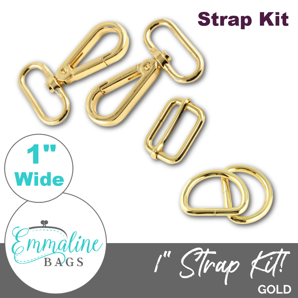 Bag Hardware Kit Sets - Assorted Metals & Sizes