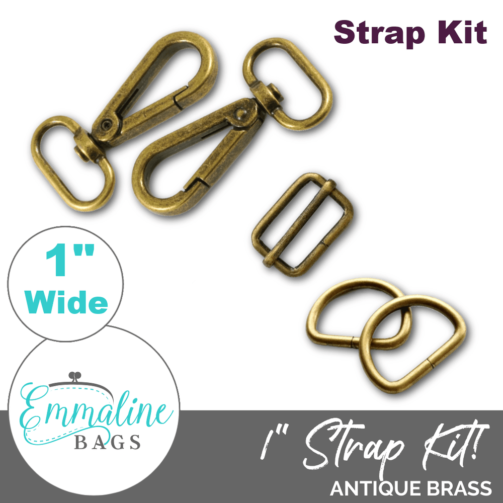 Bag Hardware Kit Sets - Assorted Metals & Sizes