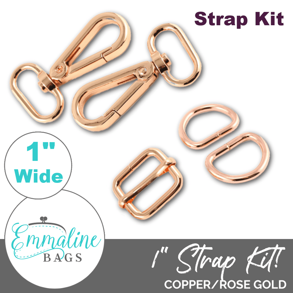 Bag Hardware Kit Sets - Assorted Metals & Sizes