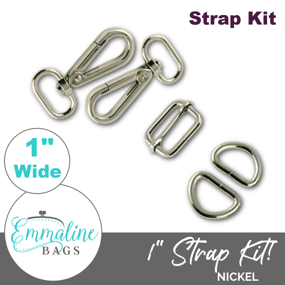 Bag Hardware Kit Sets - Assorted Metals & Sizes