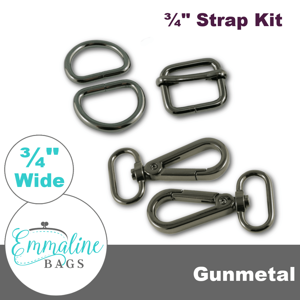 Bag Hardware Kit Sets - Assorted Metals & Sizes