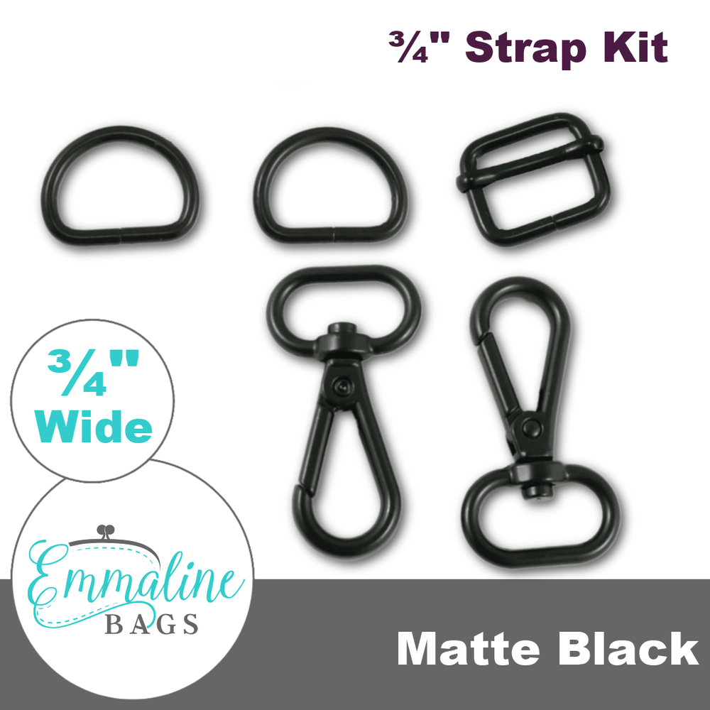 Bag Hardware Kit Sets - Assorted Metals & Sizes