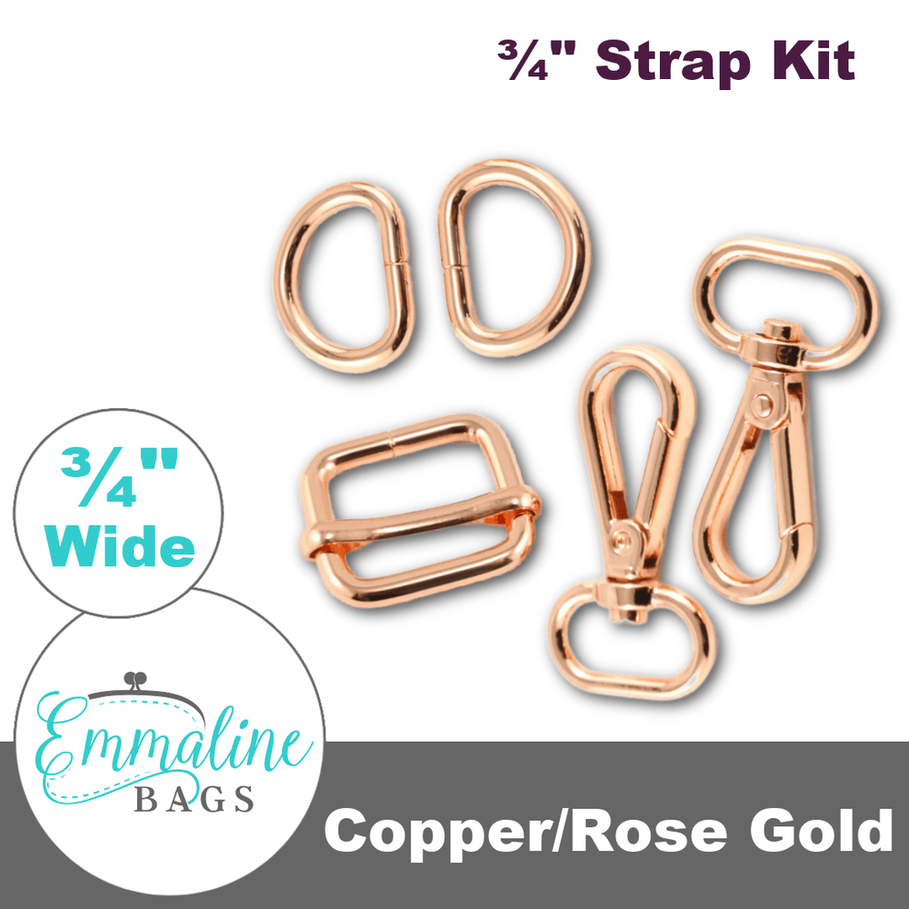 Bag Hardware Kit Sets - Assorted Metals & Sizes
