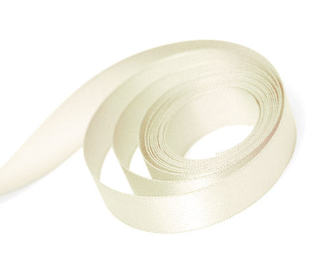 Ribbon - Single Face Satin - Antique White 0028