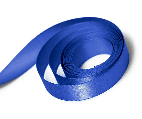 Ribbon - Single Face Satin - Royal Blue 0350