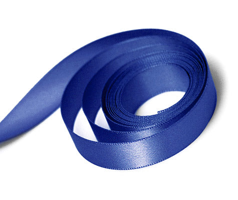 Ribbon - Single Face Satin - Light Navy 0365