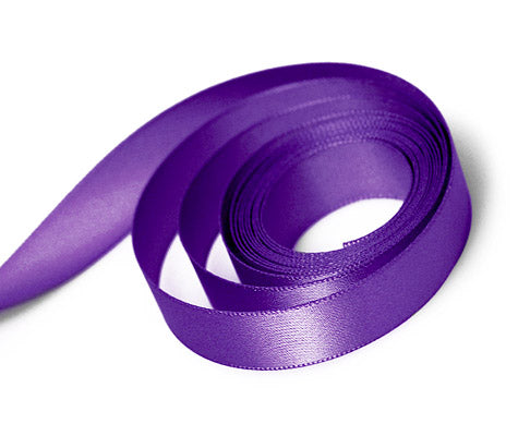 Ribbon - Single Face Satin - Regal Purple 0470