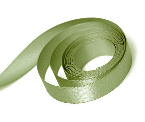 Ribbon - Single Face Satin - Spring Moss 0567