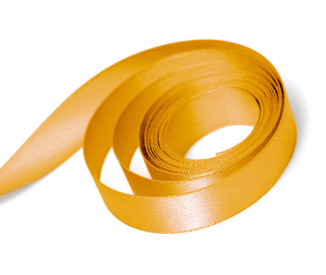 Ribbon - Single Face Satin - Orange Cream 0748